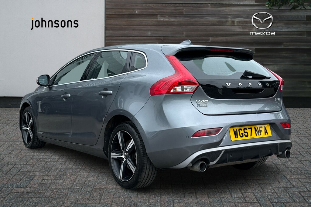 Volvo V40 T3 152 R Design Nav Plus WG67NFA Grey #2
