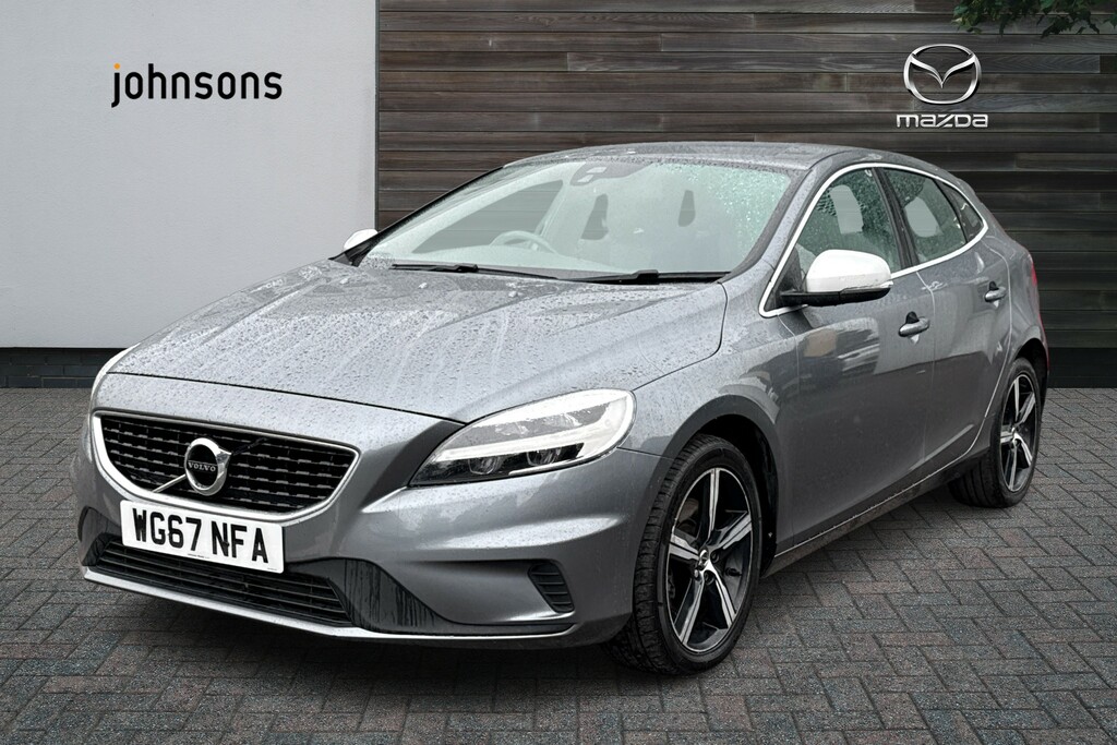 Volvo V40 T3 152 R Design Nav Plus WG67NFA Grey #4