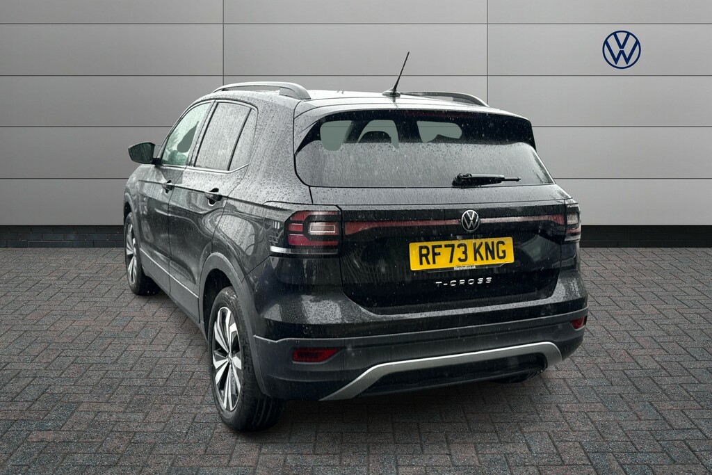 Volkswagen T-Cross 1.0 Tsi Black Edition RF73KNG Black #3