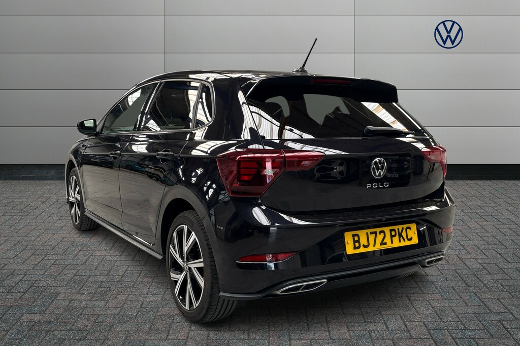 Volkswagen Polo 1.0 Tsi R-line BJ72PKC Black #3