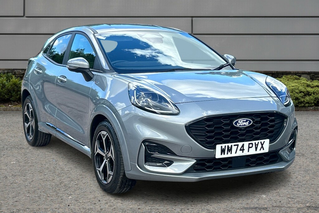Ford Puma St-line Silver