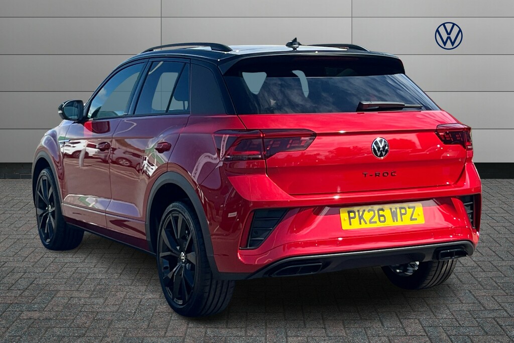 Volkswagen T-Roc 1.5 Tsi Black Edition Plus PK26WPZ Red #3