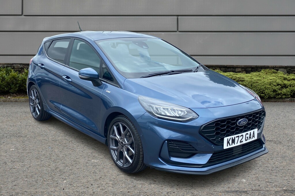 Ford Fiesta St-line Edition Blue