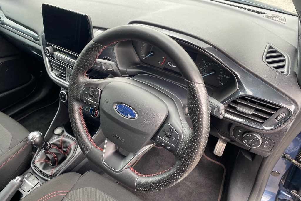 Ford Fiesta St-line Edition KM72GAA Blue #4