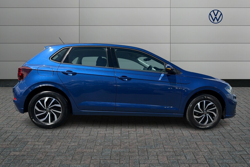 Volkswagen Polo 1.0 Tsi Life Dsg VK24HZX Blue #4