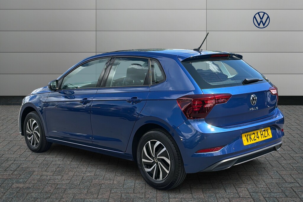 Volkswagen Polo 1.0 Tsi Life Dsg VK24HZX Blue #3