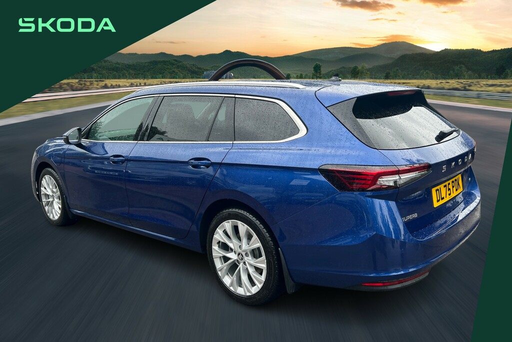 Skoda Superb 1.5 Tsi Iv Se L Dsg Blue #3