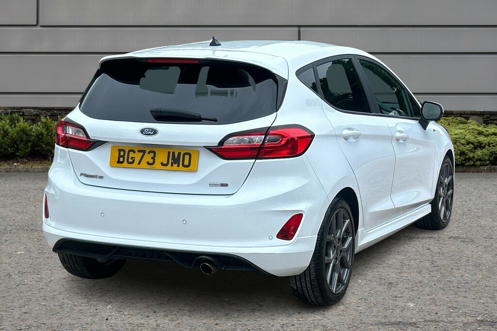 Ford Fiesta St-line BG73JMO White #6