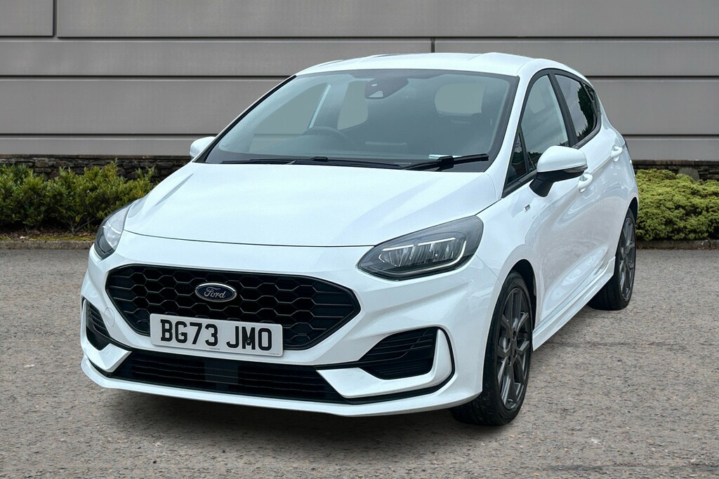 Ford Fiesta St-line BG73JMO White #5