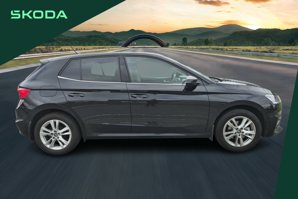 Skoda Fabia 1.0 Tsi 116 Se L Edition DS75XLC Black #4