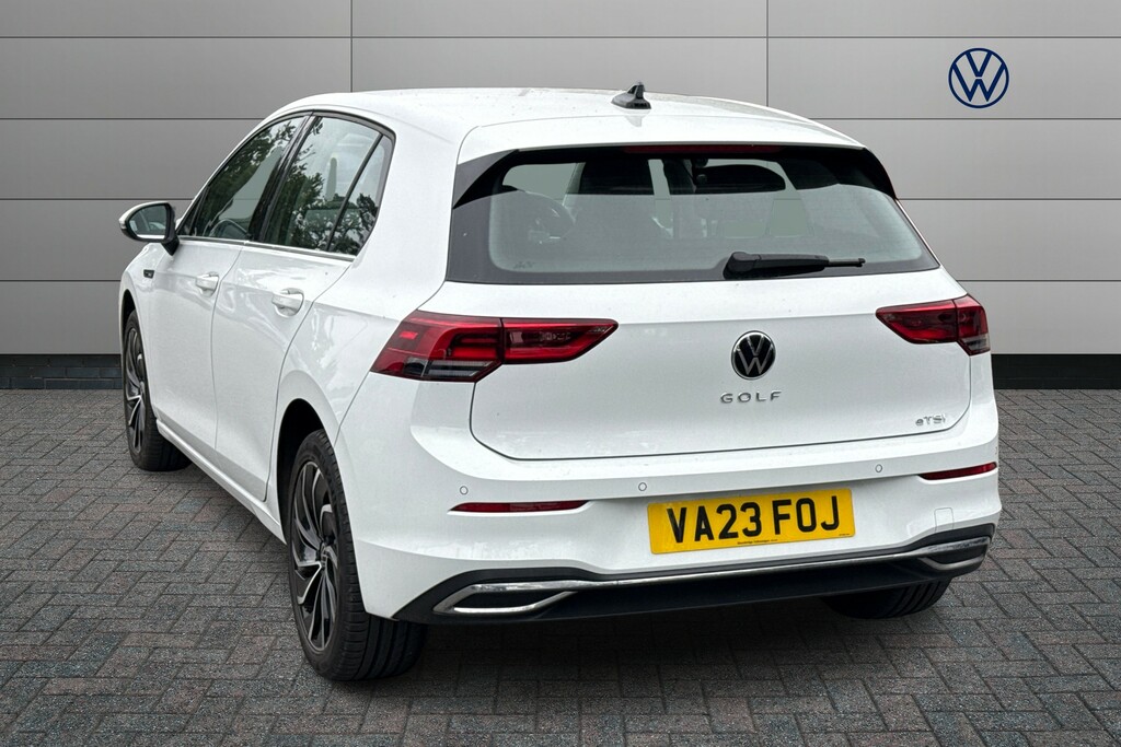 Volkswagen Golf 1.5 Etsi Style Dsg VA23FOJ White #3