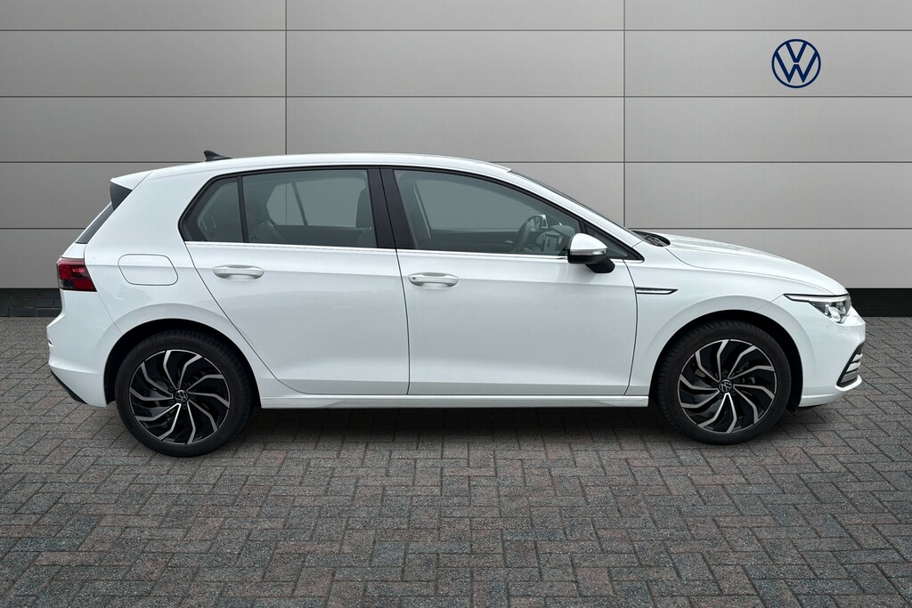 Volkswagen Golf 1.5 Etsi Style Dsg VA23FOJ White #4