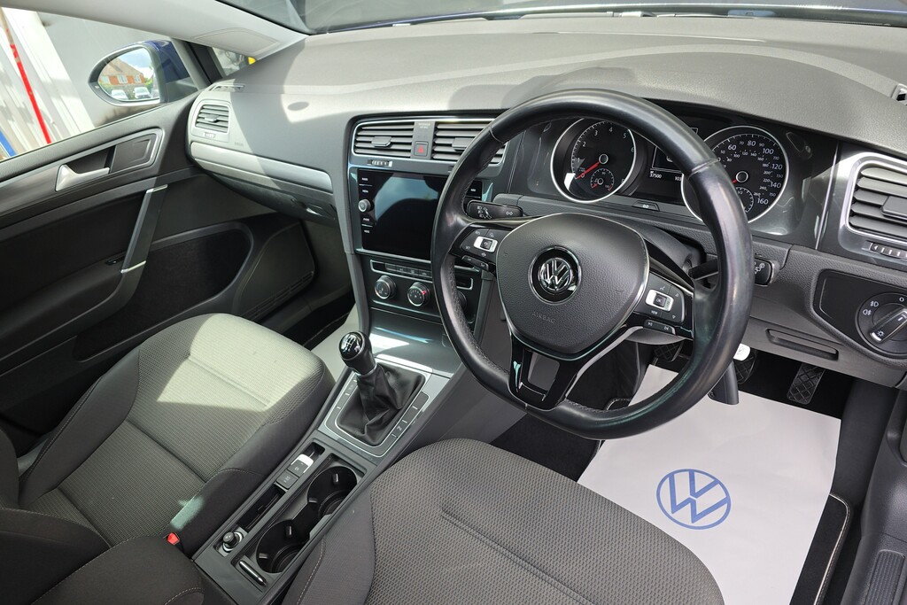 Volkswagen Golf 1.5 Tsi Evo Match BV69TWZ Blue #6