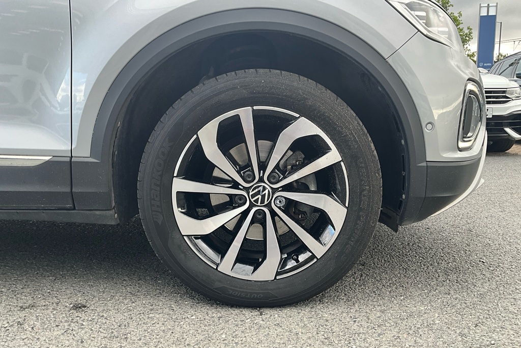 Volkswagen T-Roc 1.5 Tsi Style Dsg Silver #5