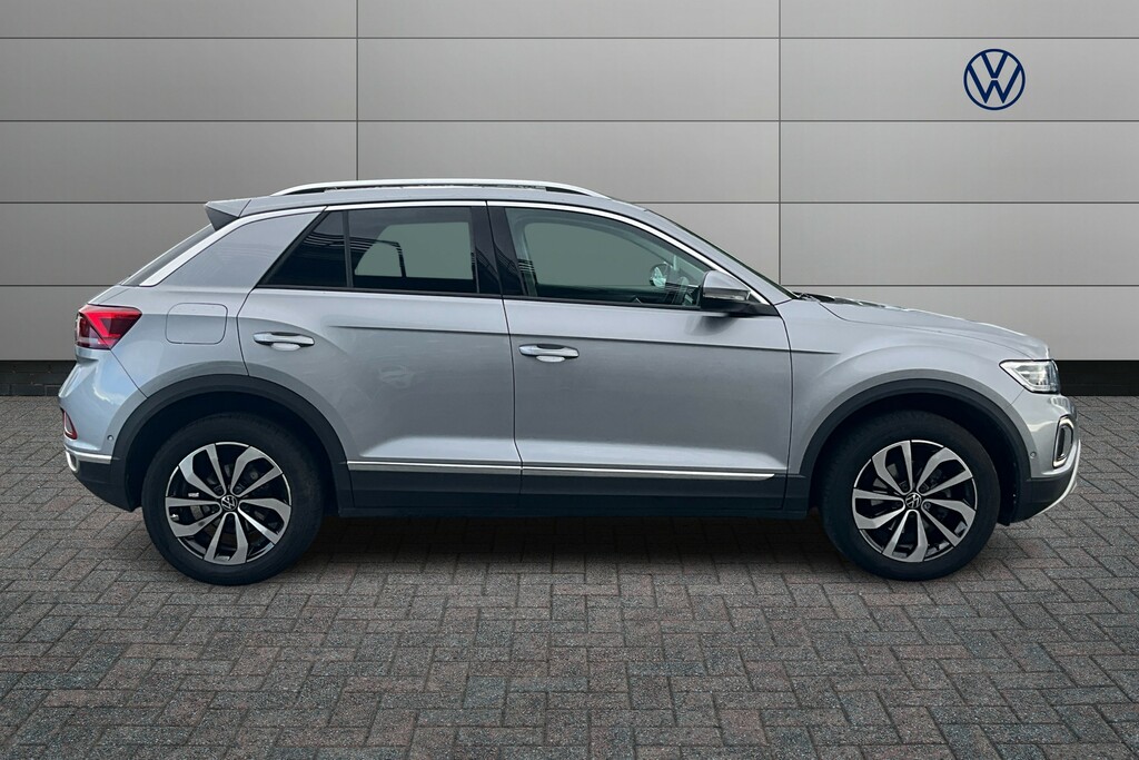Volkswagen T-Roc 1.5 Tsi Style Dsg Silver #4