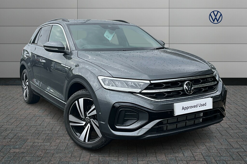 Volkswagen T-Roc 1.5 Tsi R-line Grey #2