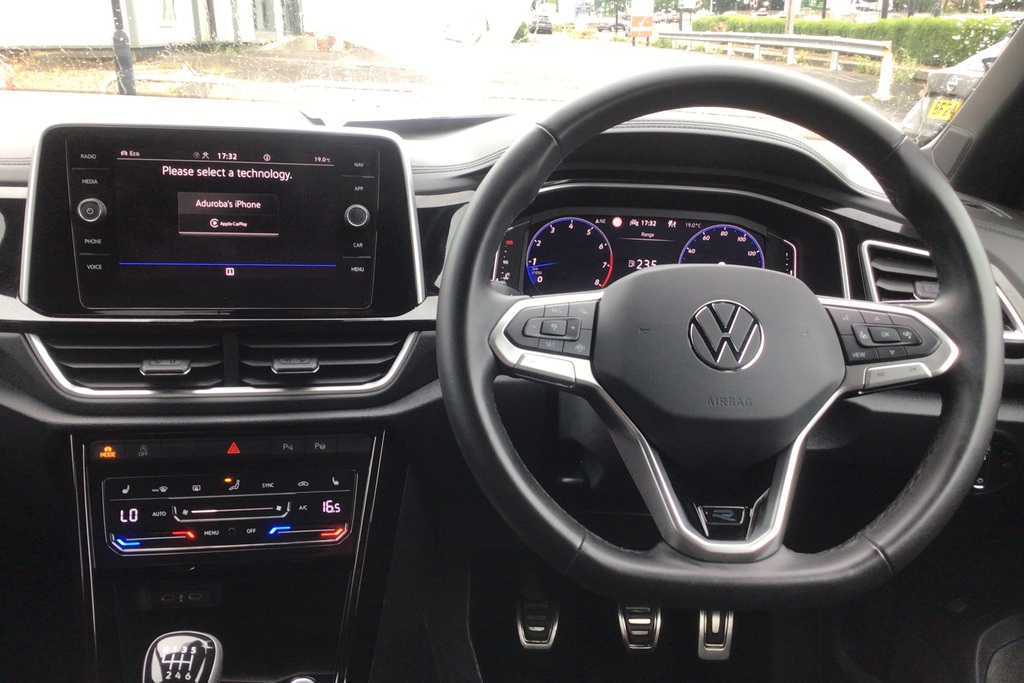 Volkswagen T-Roc R-line Tsi FL74UVX Grey #3