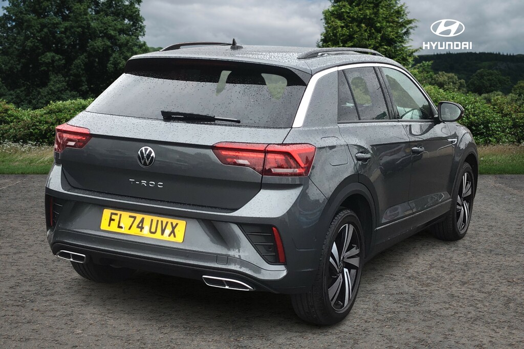 Volkswagen T-Roc R-line Tsi FL74UVX Grey #5