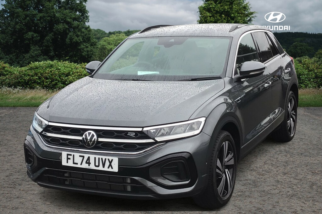 Volkswagen T-Roc R-line Tsi FL74UVX Grey #4