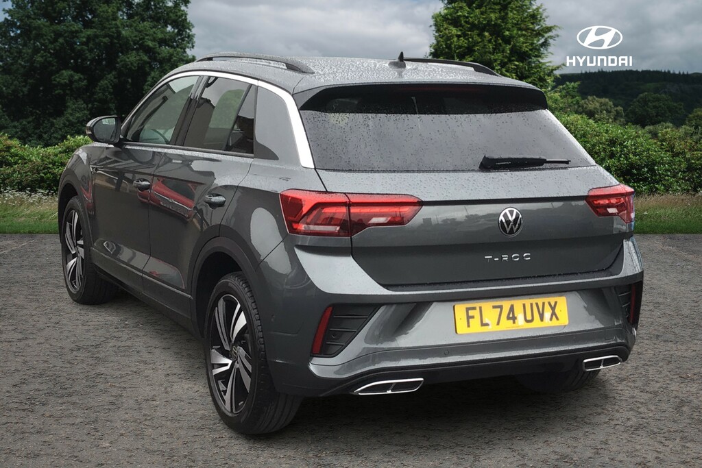 Volkswagen T-Roc R-line Tsi FL74UVX Grey #2