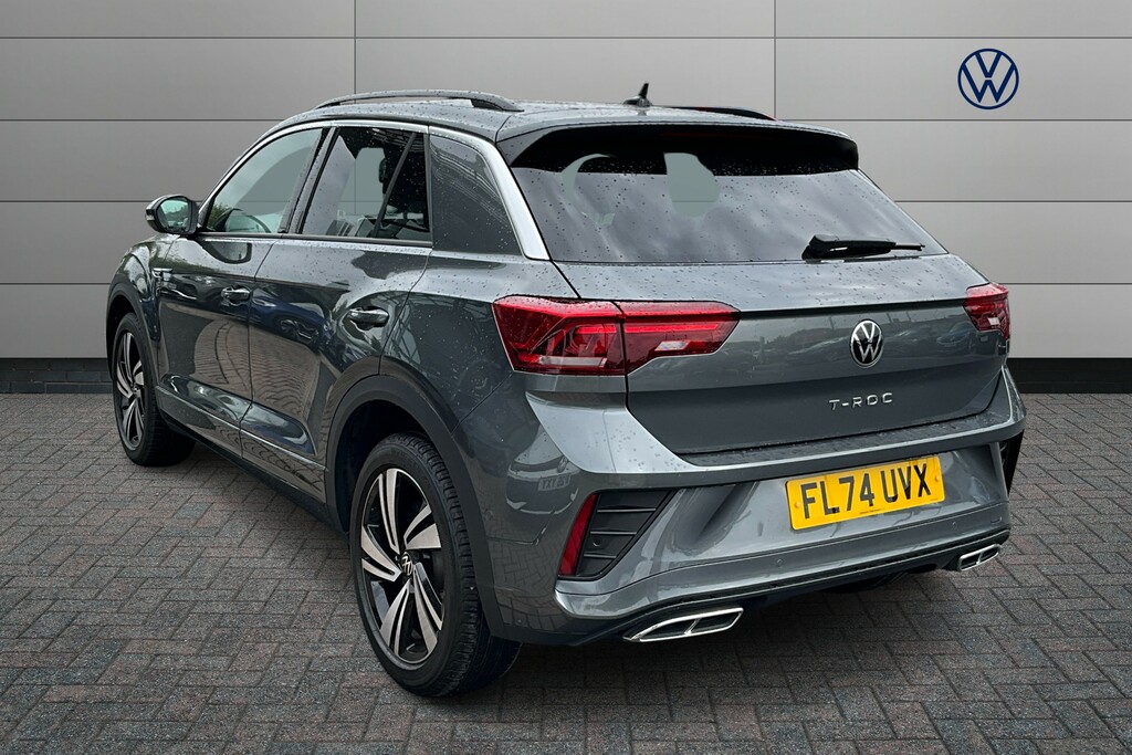 Volkswagen T-Roc 1.5 Tsi R-line Grey #6