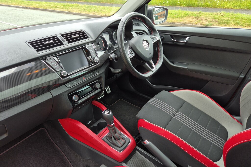 Skoda Fabia 1.2 Tsi Monte Carlo Dsg Red #2