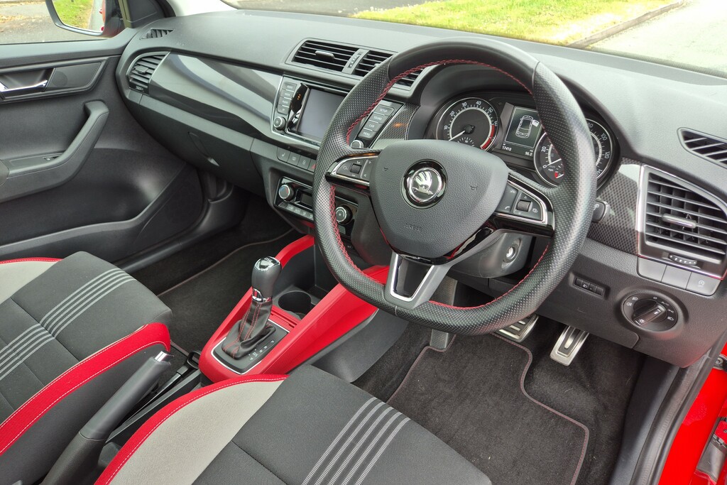 Skoda Fabia 1.2 Tsi Monte Carlo Dsg Red #6