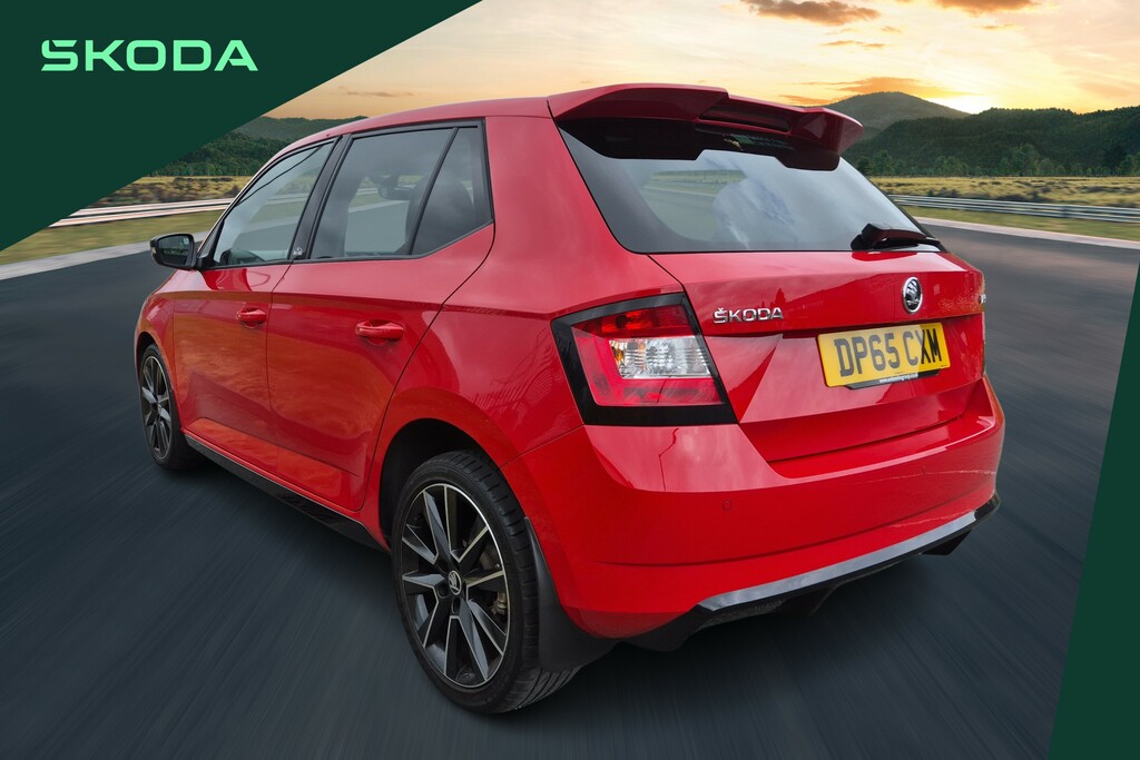 Skoda Fabia 1.2 Tsi Monte Carlo Dsg Red #3