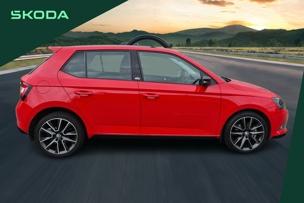 Skoda Fabia 1.2 Tsi Monte Carlo Dsg Red #4