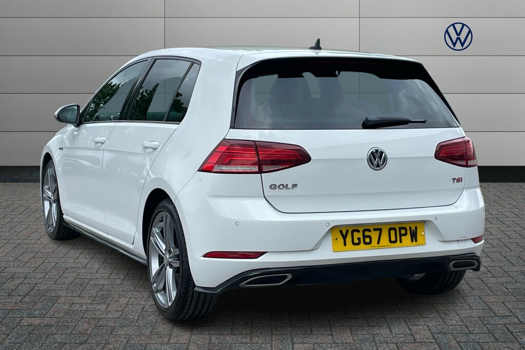 Volkswagen Golf 1.5 Tsi Evo 150 R-line White #3