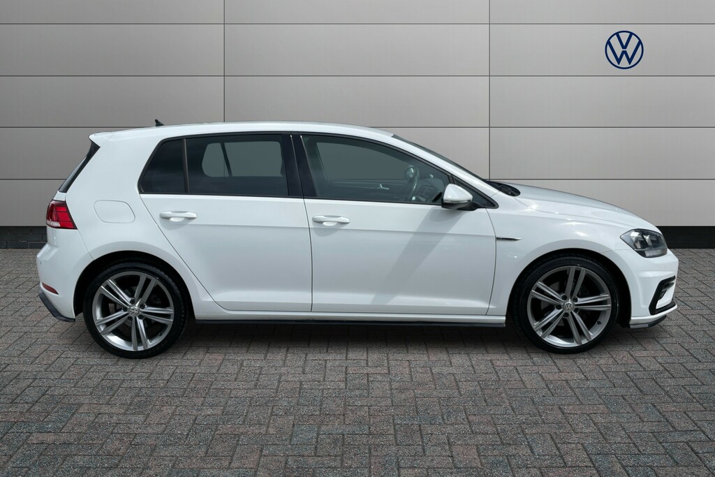 Volkswagen Golf 1.5 Tsi Evo 150 R-line White #4