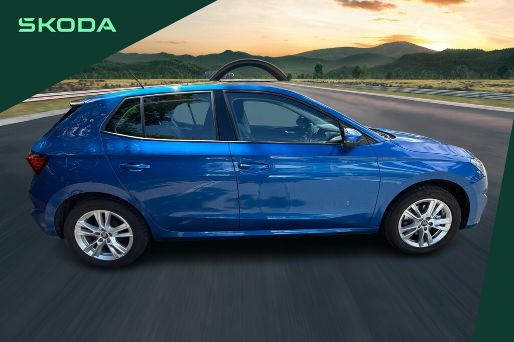 Skoda Fabia 1.0 Tsi 116 Se Edition BW75EUM Blue #4