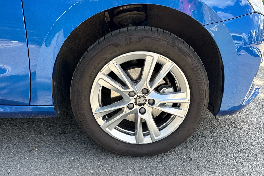 Skoda Fabia 1.0 Tsi 116 Se Edition BW75EUM Blue #5