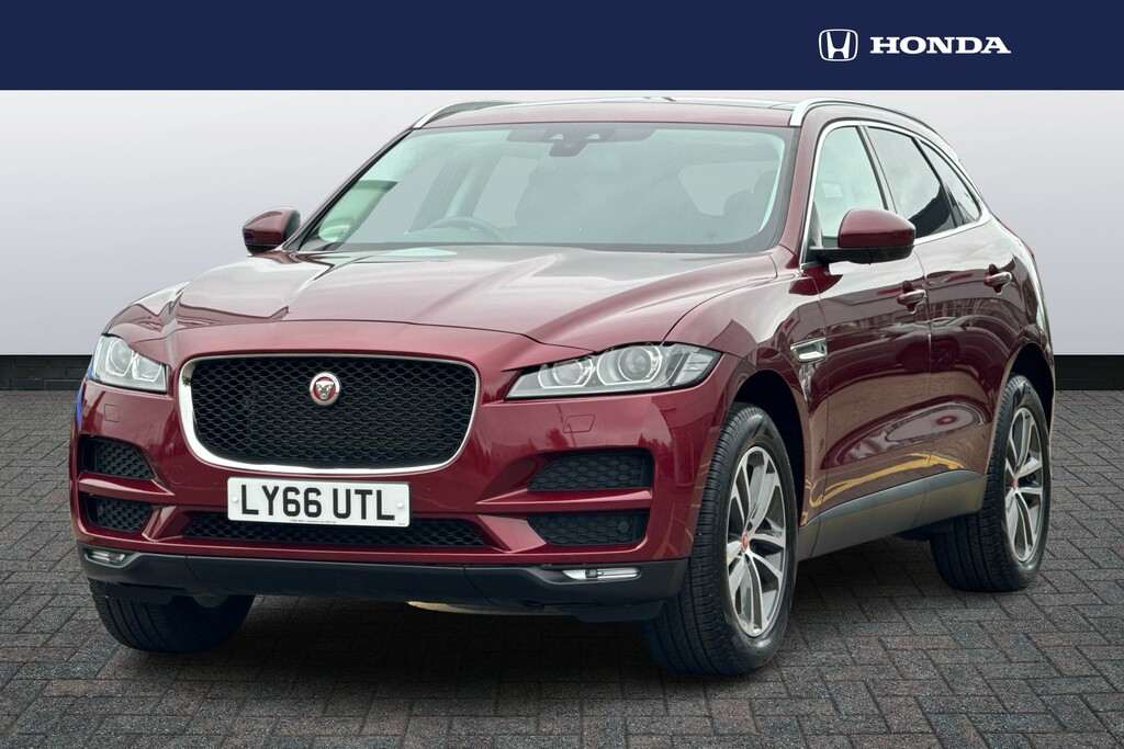 Jaguar F-Pace 2.0D Portfolio Awd Red #4
