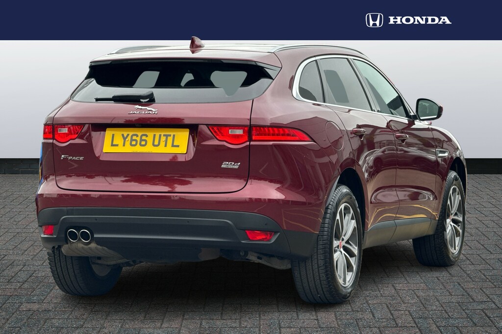 Jaguar F-Pace 2.0D Portfolio Awd Red #5
