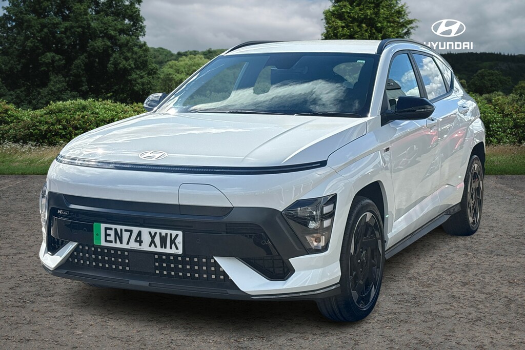 Hyundai Kona N Line EN74XWK White #4