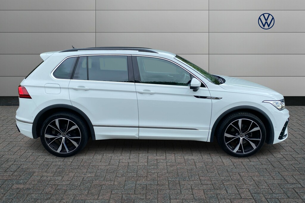 Volkswagen Tiguan 1.5 Tsi 150 R-line Dsg DF23HRZ White #4