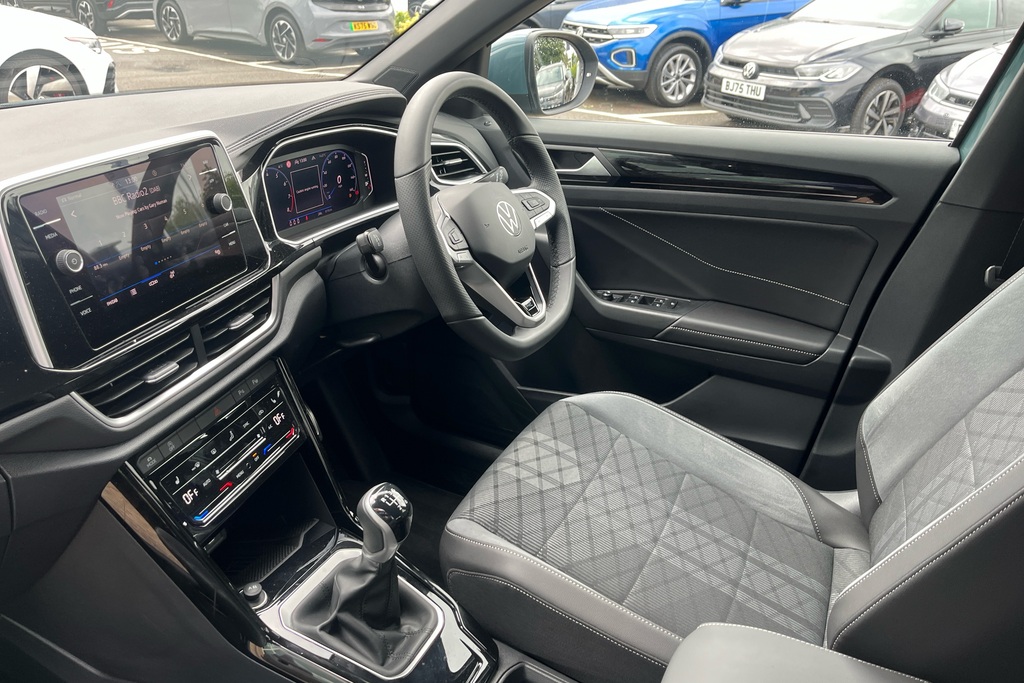 Volkswagen T-Roc 1.5 Tsi R-line BV25XCK Blue #2