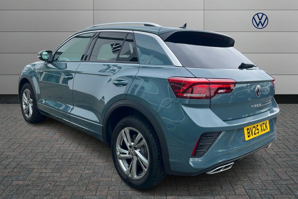 Volkswagen T-Roc 1.5 Tsi R-line BV25XCK Blue #3