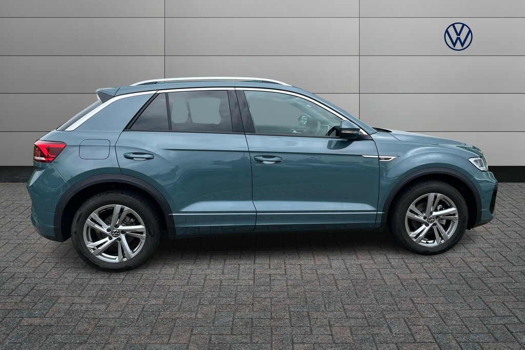 Volkswagen T-Roc 1.5 Tsi R-line BV25XCK Blue #4