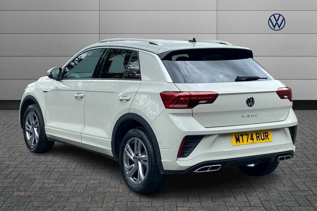 Volkswagen T-Roc 1.5 Tsi R-line Dsg MT74RUR Grey #3