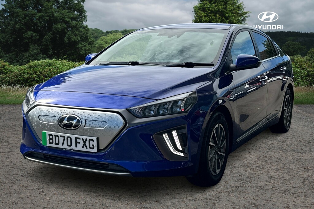 Hyundai Ioniq Premium Se Blue #4
