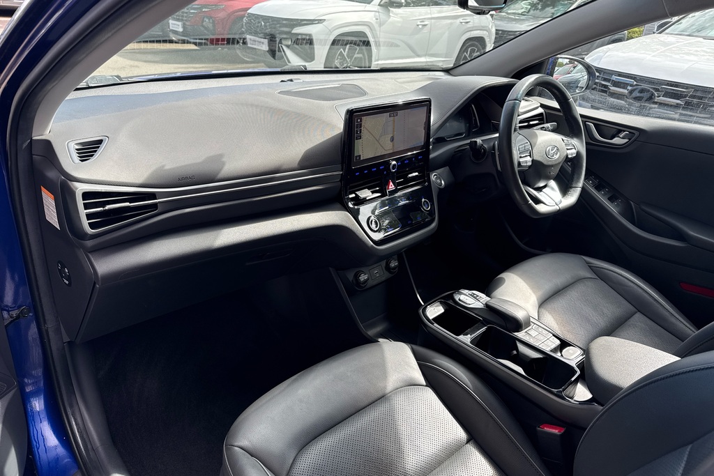 Hyundai Ioniq Premium Se Blue #6