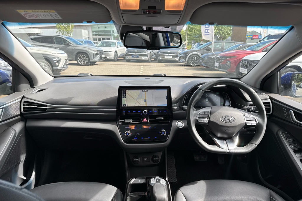 Hyundai Ioniq Premium Se Blue #3
