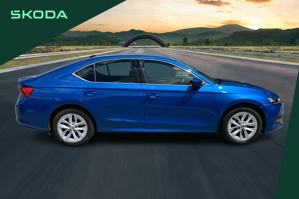 Skoda Octavia 2.0 Tdi 150 Se L Dsg YD24LXX Blue #4