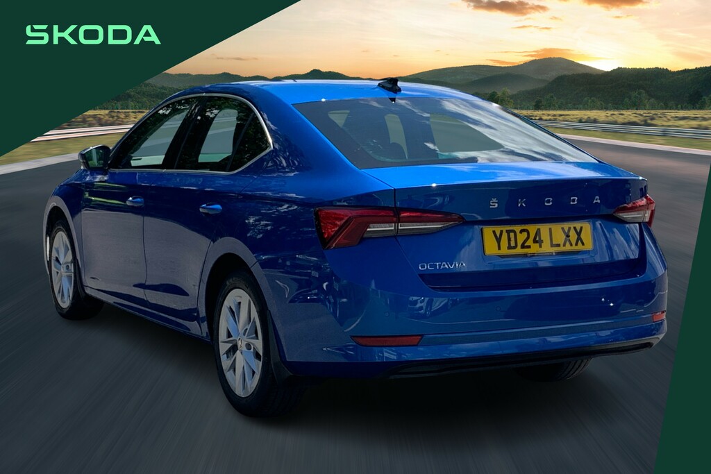 Skoda Octavia 2.0 Tdi 150 Se L Dsg YD24LXX Blue #3