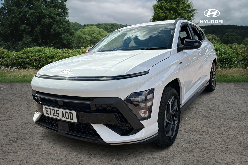 Hyundai Kona N Line ET25AOD White #4
