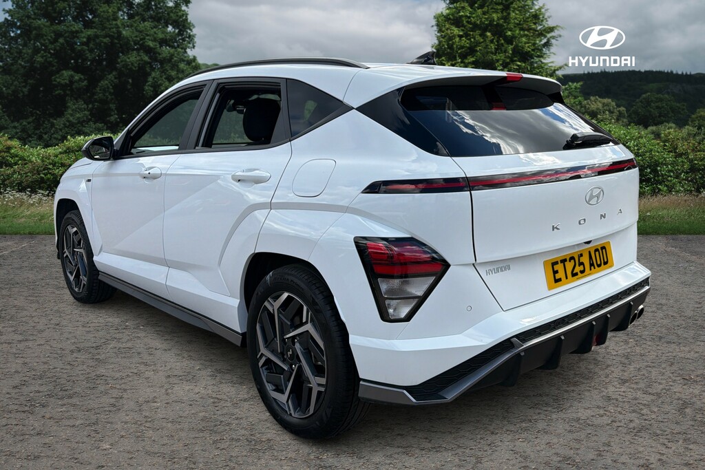 Hyundai Kona N Line ET25AOD White #2
