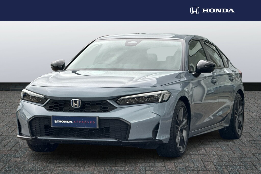Honda Civic 2.0 Ehev Sport Cvt Grey #4