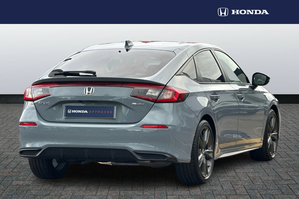 Honda Civic 2.0 Ehev Sport Cvt Grey #5